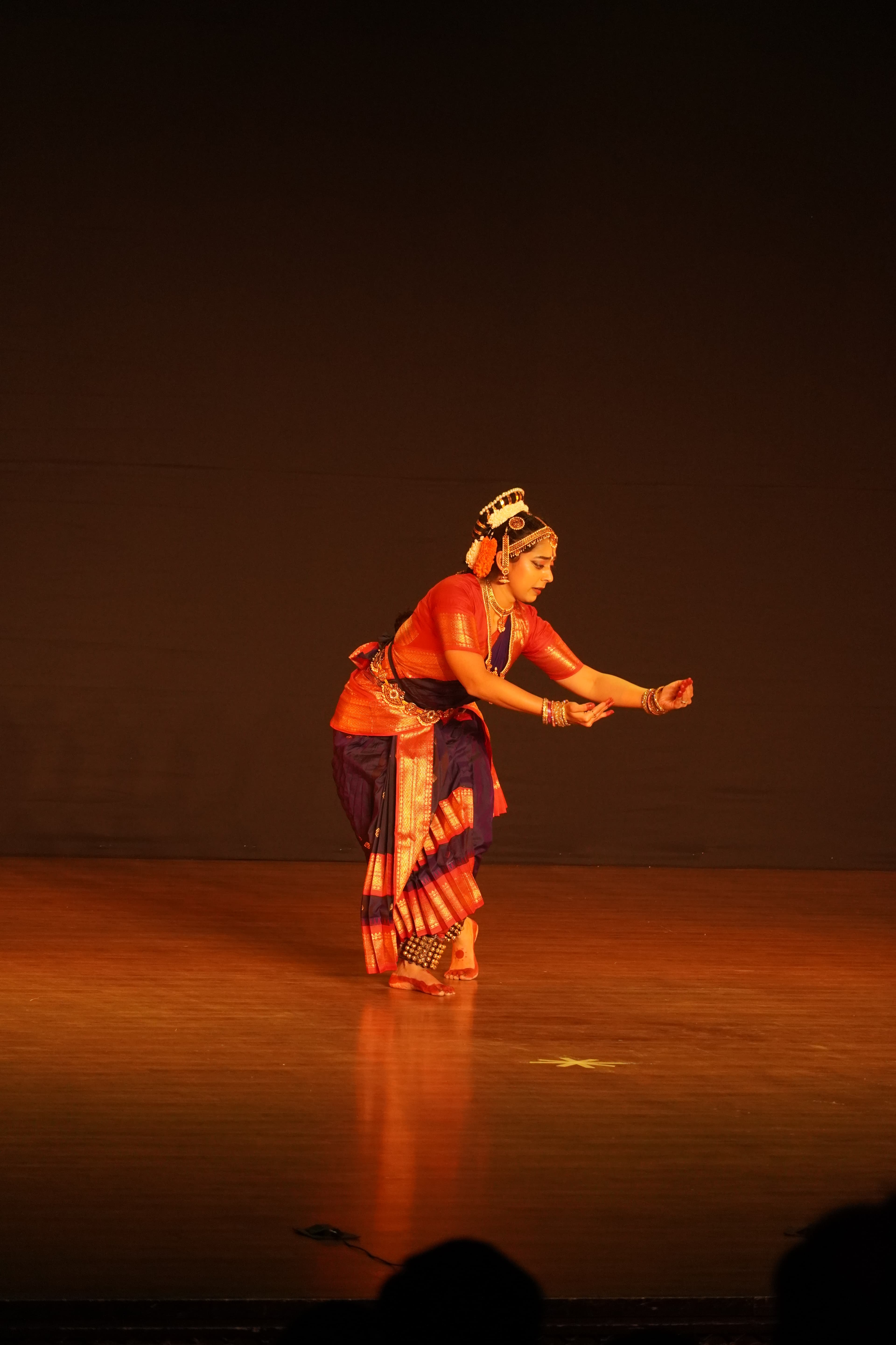 Tejaswi Varalwar Chinta performing Kuchipudi