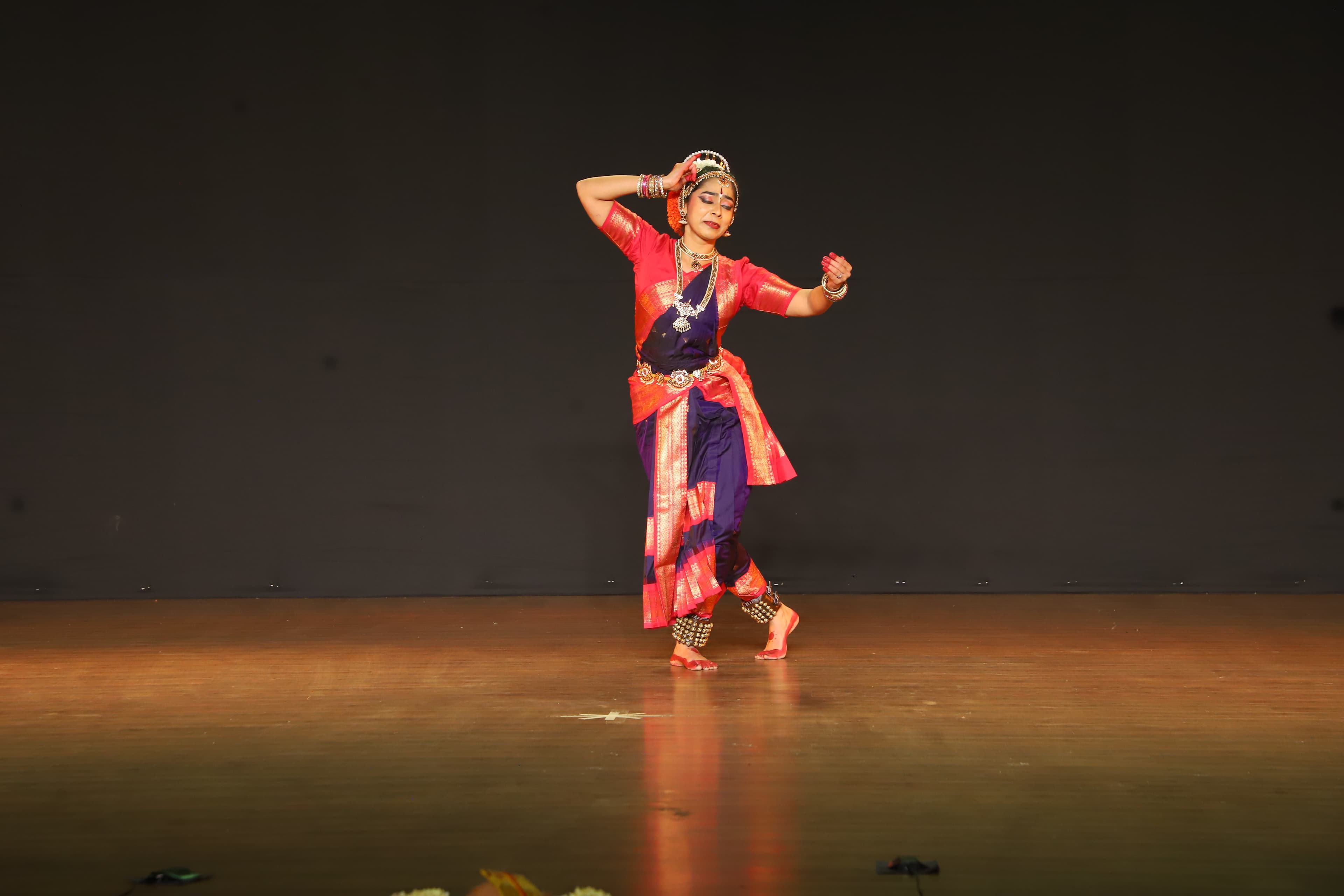 Tejaswi performing